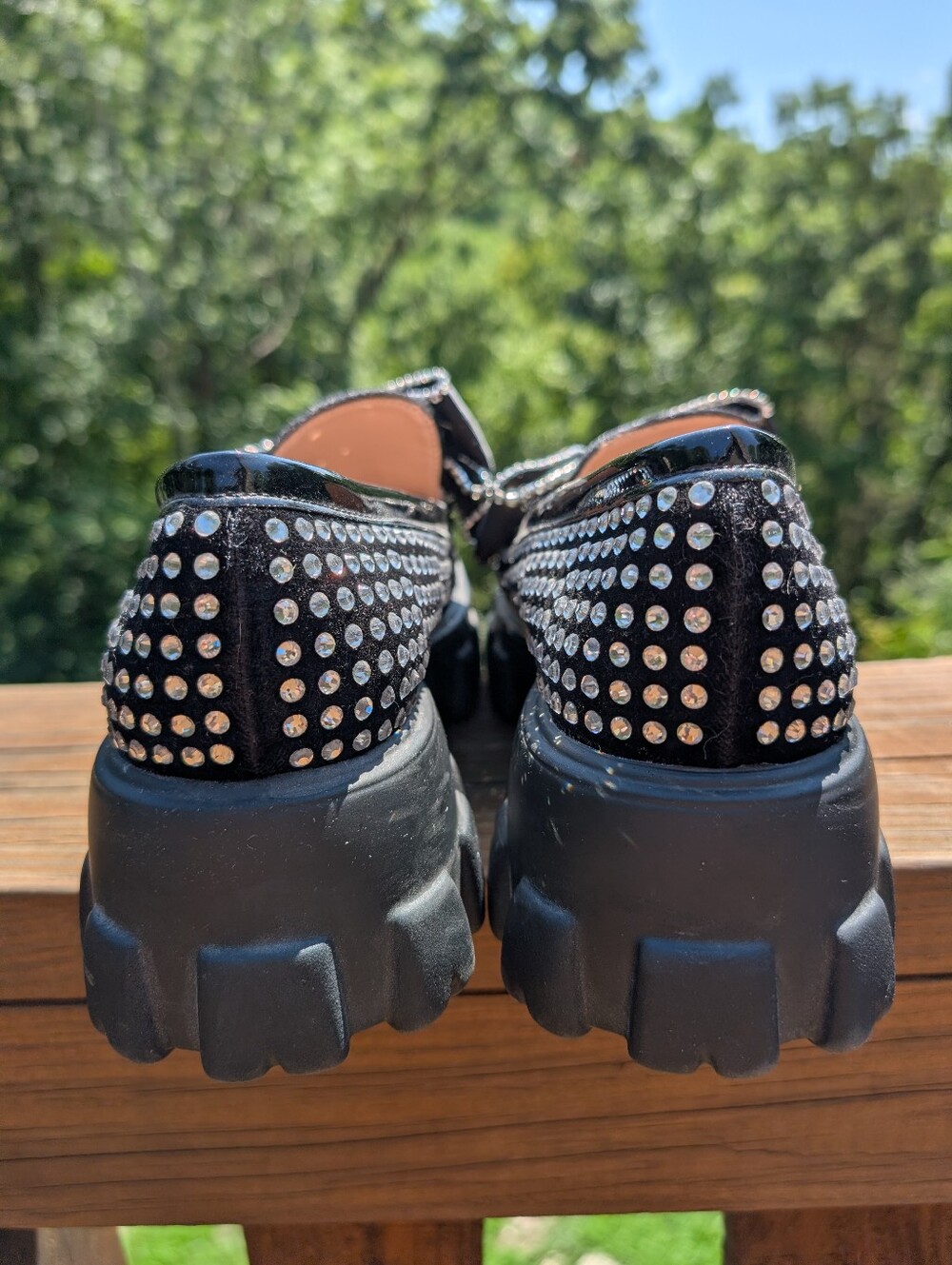 Betsey Johnson Vincent Loafers Sz 9 - Picture 5 of 7